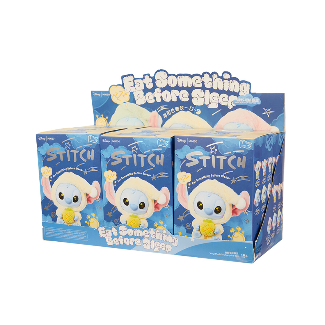 Stitch - Eat Something Before You Sleep Plush Pendant Blind Box