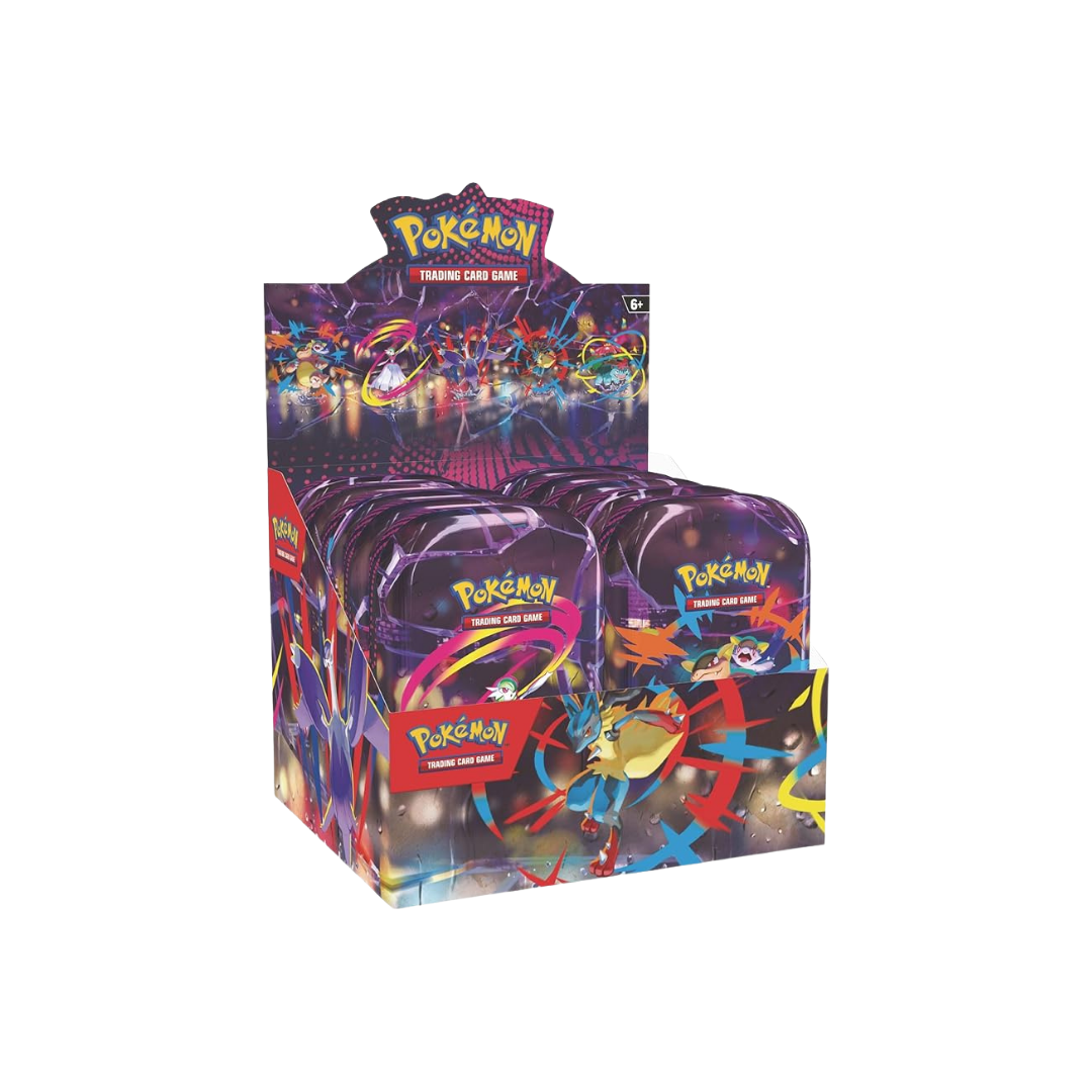 Pokemon Mega Heroes Mini Tin Prismatic Evolution 