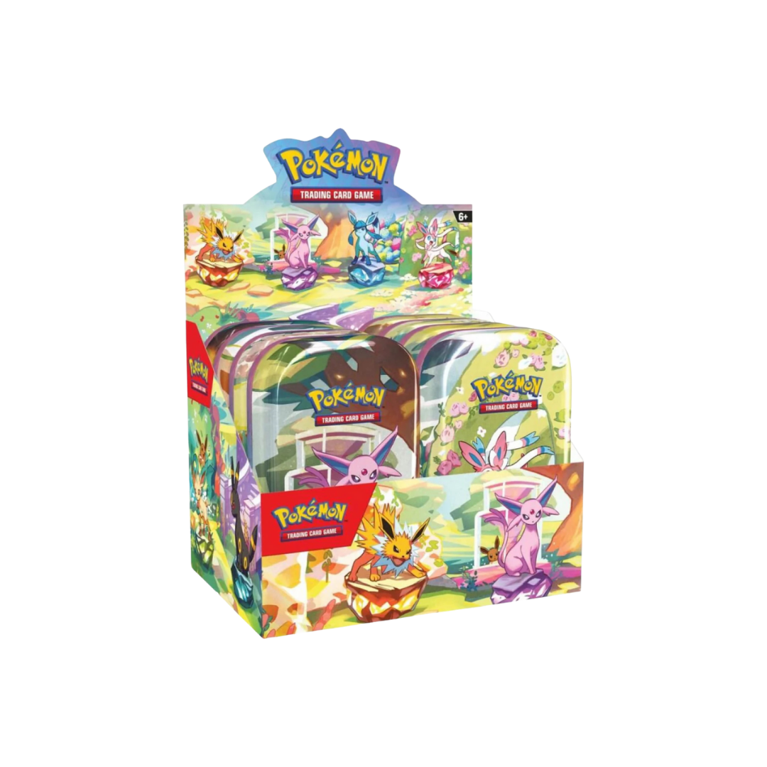 Pokemon Prismatic Evolution Mini Tin