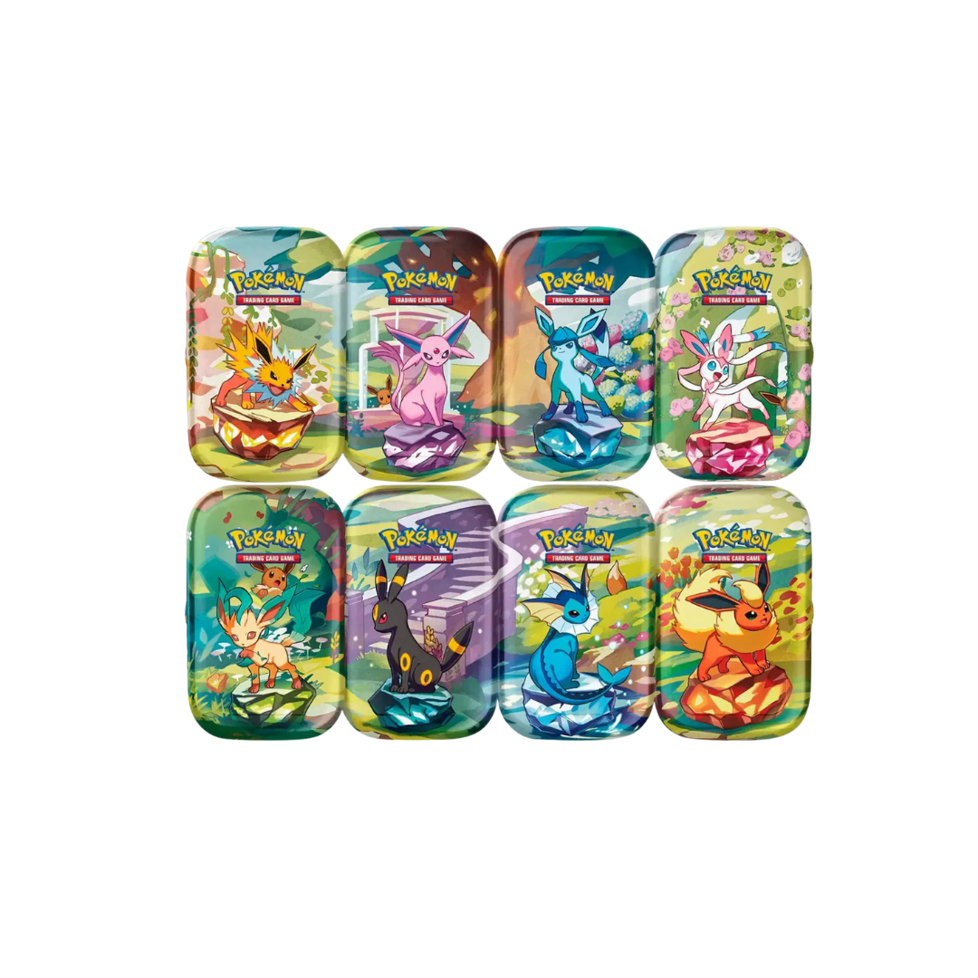 Pokemon Prismatic Evolution Mini Tin